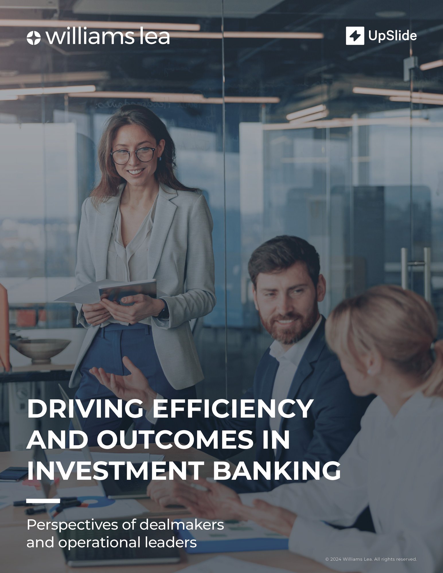 Dealmakers and operational leaders in investment banking